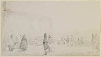 The coast at Dieppe, 1857 by James Abbott McNeill Whistler